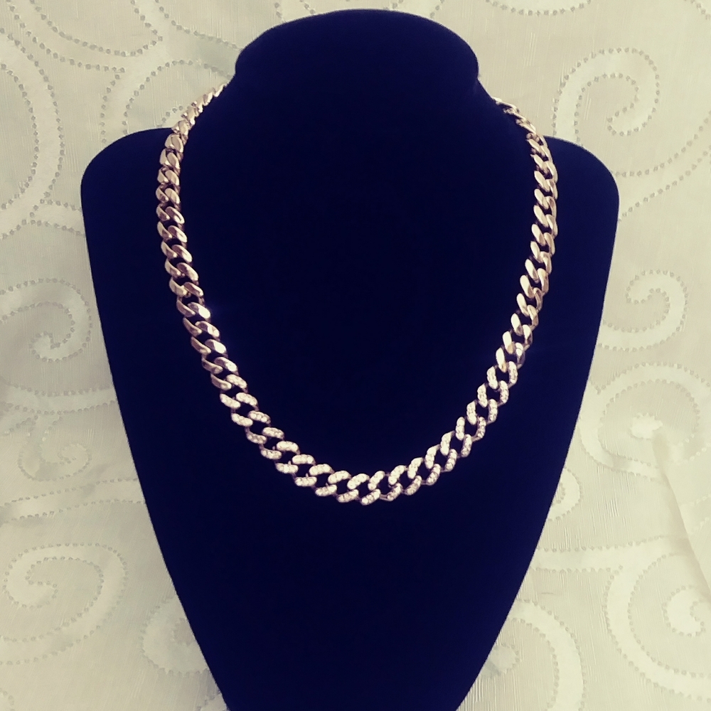 Authenticated RARE Vintage Givenchy Signed Gold Plated Chain w/Toggle Necklace